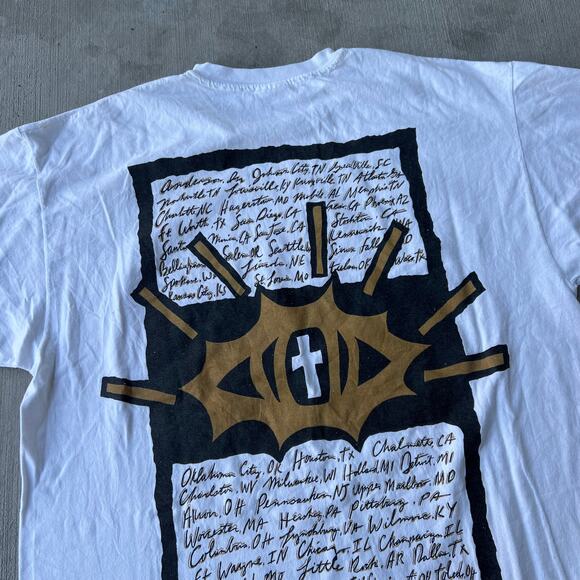 Vintage dc talk white music graphic t shirt - Picture 6 of 8